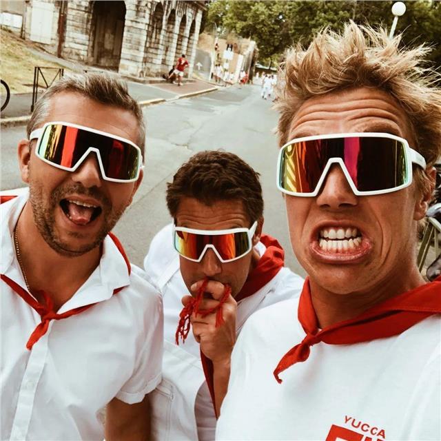 @riblanc fired up for the Fêtes de Bayonne ! Baionako Pesta on !
