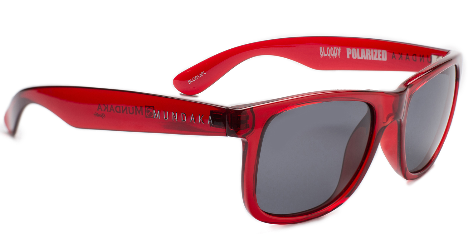 Bloody red sunglasses | Mundaka Optic