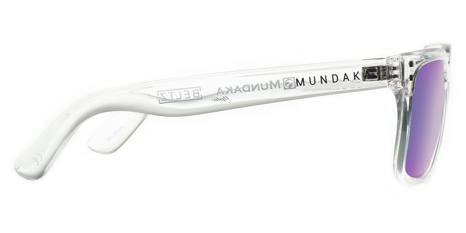 Beltz Transparent sunglasses | Mundaka Optic