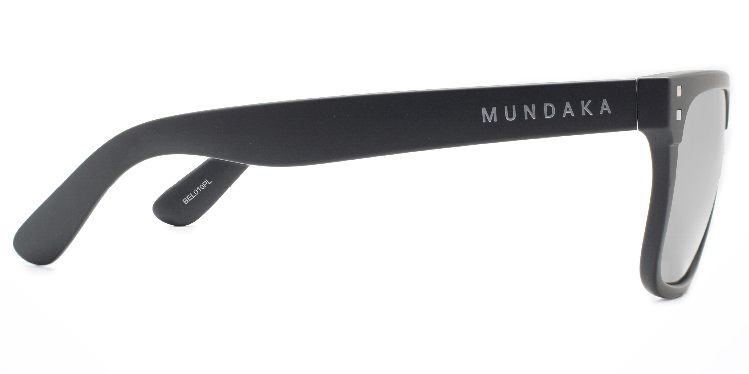 Beltz black sunglasses | Mundaka Optic