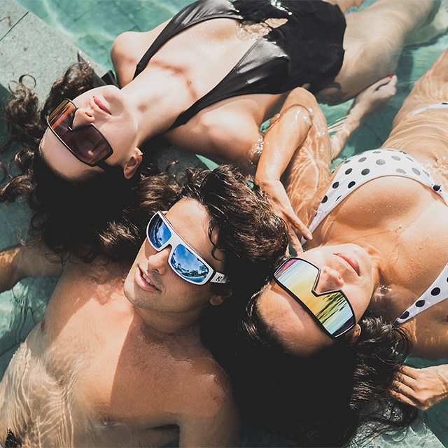 Lunettes De Soleil Femme SMITH OPTIC Marron - Très Bon état, Neuves Avec étui